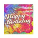 Happy Birthday Party Kit - Tie Dye Theme