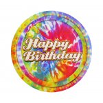 Happy Birthday Party Kit - Tie Dye Theme