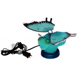 Butterfly Lamp - Blue- Moving Wings