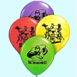Disney Pixar The Incredibles Helium Quality Balloons