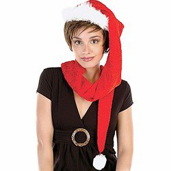 Santa Scarf Hat