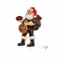 New Orleans Saints Santa Lawn Figure - 44" NFL Lawn Decoration