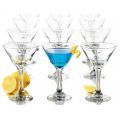 Libbey 12 Piece Martini Party Set w/ Storage Box