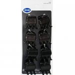Goody Pack of 8 Black Claw Clips