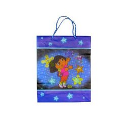 Dora the Explorer "Star Catching Adventures" Blue Gift Bags - Pack of 6