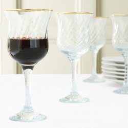 Circleware 9oz. Maxim Wine Goblets - Set of 4
