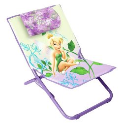 Disney Fairies Tinkerbell Kids Girls Foldable Outdoor Sling Chair