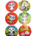 Roll of Panda Stickers 100 Count