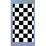 Checkered Plastic Tablecover