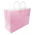 12 Jumbo Pink Gift Bags w/ Tissues - (1dz. Total)