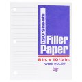 150 Sheet Filler Paper - Wide Ruled