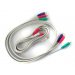 Component Video Cable + Stereo Audio L/R Cable - 6 Ft. Length - 5-RCA