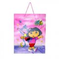 Dora the Explorer & Boots Jumbo Plastic Bags w/ Handles - 12 Pack 