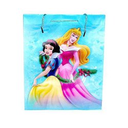 Disney Princess Jumbo Plastic Bags w/ Handles - 12 Pack