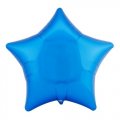 Metallic Blue Star 18"in. Balloon