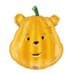 Winnie the Pooh "Pumpkin Head" Supershape 26" Balloon