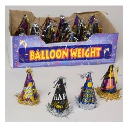 Happy New Year Balloon Weights - 4pk of Balloon Weights