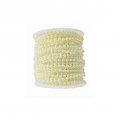 Bead String - 100ft. Spool of Pearl White Beads