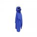 Sesame Street Cookie Monster Kids Hooded Blanket Blue