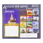 Around the World 2011 Calendar - 16 Month Calendar