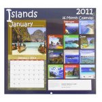 Islands 2011 Calendar - 16 Month Calendar