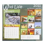 Wild Life 2011 Calendar - 16 Month Calendar