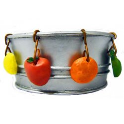 Fruit Bucket Mini Candle Holder