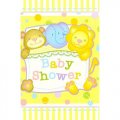 Cute Animal Baby Shower Invites with Envelopes - 8cnt.