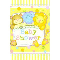Cute Animal Baby Shower Invites with Envelopes - 8cnt.