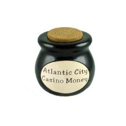Atlantic City Casino Money - Novelty Jar