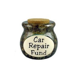 Car Repair Fund - Novelty Jar