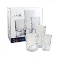 ICON 24pc. Windowpane Glassware Set