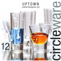Circleware 12pc. Uptown Shot Glasses