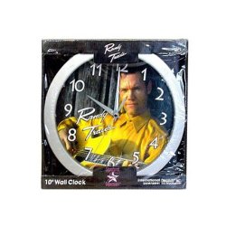 Randy Travis 10" Wall Clock - Yellow