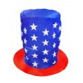 Patriotic Top Hat 10 inch