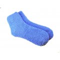 Fuzzy Socks - Solid Assorted Colors - 6 Pack
