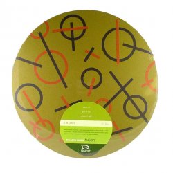 Quartet 17" Diameter Round Cork Bulletin Board