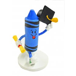 Crayola "Happy Graduation" Collectible Crayon Figurine