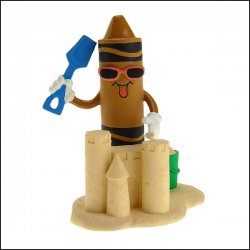 Crayola Summer Sandcastle Fun Crayon Figurine