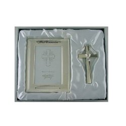 My First Communion Picture Frame Set w/ Cross