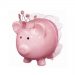 Piggy Bank - Jumbo Ceramic "Princess" Money Bank