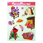 Spring Wall Clings - Floral 2pk