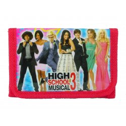 High School Musical 3 Tri-Fold Wallets (Red)