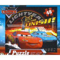 Disney Pixar Cars 48pc Jigsaw Puzzle - (First to the Finish)
