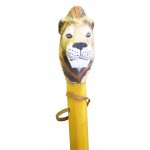 Wooden Walking Stick - Lion Head - 48"