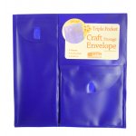 Triple Pocket Craft Storage Envelopes - 3 Pack