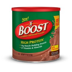 Boost High Protein - Chocolate Powder, 17.7-Ounce Canister