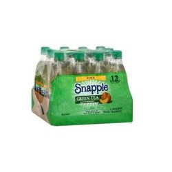 Snapple Peach Green Tea - 16.9oz, 12 Pack