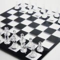 Glass Gameboard - Chess & Checkers