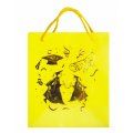 Graduation Gift Bags - Yellow Dozen (12)